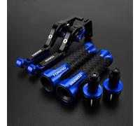 Leve freno e frizione regolabili in alluminio per moto Per YAMAHA TDR250 1988-1992, manopole per manubrio(Blue3)