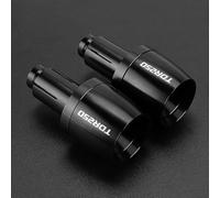 Leve freno e frizione regolabili in alluminio per moto Per YAMAHA TDR250 1988-1992, manopole per manubrio(Black1)