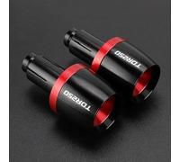 Leve freno e frizione regolabili in alluminio per moto Per YAMAHA TDR250 1988-1992, manopole per manubrio(Red1)