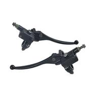 leve freno frizione 1 Coppia Moto Per Cilindro Maestro Leva Freno Idraulico Per Dirt Pit Bike Pompa Freno Freno Anteriore Frizione ATV Quad Ciclomotore Go Kart