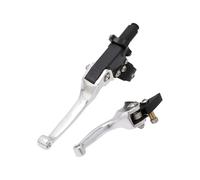 Leve Freno Frizione Leva Del Freno Della Frizione CNC Per Moto Con Impugnatura Comoda, Utile Antigoccia E Antiusura Per La Maggior Parte Degli Accessori Motociclistici manopola frizione(Silver)