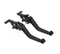 Leve Freno Frizione Leva freno frizione idraulica universale CNC per motocicletta a doppio disco, scooter elettrico(Black short)