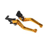 Leve Freno Frizione Leva Freno Moto 1 Paio 7/8" 22 Mm Freni Moto Frizione Pit Bike Frizione E Leve Accessori Moto Anteriori(Yellow)