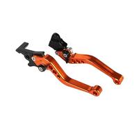 Leve Freno Frizione Leva Freno Moto 1 Paio 7/8" 22 Mm Freni Moto Frizione Pit Bike Frizione E Leve Accessori Moto Anteriori(Orange)