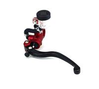 Leve Freno Frizione Maniglie Dei Freni Per Moto 7/8 Pollici Manubri Leve Del Cilindro Principale Della Frizione Idraulica Adatte Per La Maggior Parte Delle Motociclette. manopola frizione(Red Left)