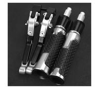 Leve Freno Frizione Moto Impugnatura Per TMAX 530 TMAX530 SX DX 2012-2024 TMAX 560 2020 2021 2023 2024(Silver Black)