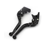 Leve Freno Frizione Moto Per Royal Per Enfield Himalayan 450 2023 2024 CNC Regolabile Moto Pieghevole Allungabile Maniglia A Leva Frizione Freno Moto Leva Freno(Full Black)