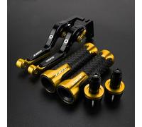 Leve freno frizione moto PER YAMAHA XJ600 1984-1992 Manopole manubrio(Gold2)