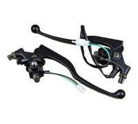 Leve Freno Frizione Per 125cc Per YBR125 Leva freno anteriore con leva frizione Cavo interruttore luce freno/stop Leva manubrio moto(Left right)