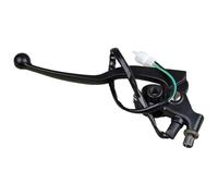Leve Freno Frizione Per 125cc Per YBR125 Leva freno anteriore con leva frizione Cavo interruttore luce freno/stop Leva manubrio moto(Left)