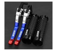 Leve Freno Frizione Per GILE&RA Nexus 125 E3 Nexus125 Freno Per Moto Leve Frizione Regolabili Manopole Manubrio(Blue2)