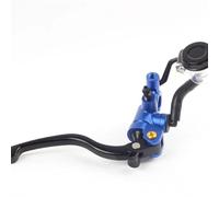 Leve Freno Frizione Per Kawasaki Per Suzuki Moto Freno Scooter Frizione PX1 Pompa Freno Leva Radiale 17,5mm Cilindro Maestro Installazione 22mm Leve Frizione Freno(Blue Right)