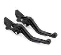Leve Freno Frizione Per Piaggio Per NRG POWER DD Per MEDLEY 125 4T IE ABS 2016-2017 Leve Freno Posteriori Anteriori Corte Accessori Moto Regolabili Alluminio Leva Frizione Moto Freno(Nero)