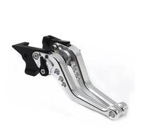 Leve Freno Frizione Per SUZUKI Per GSX 650F 08-15 Per GSF 650 Per BANDIT 2007 Per GSX 1250 Per GSX1250F/SA/ABS 10-16 Accessori Per Moto Leve Freno Frizione Corte Leve Frizione Freno(D'argento)