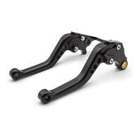 Leve Freno Frizione Per Triumph Per Speed 400 Per Scrambler 400X 2023 2024 CNC Corto/Lungo Motociclo Regolabile Freno Frizione Leva Accessori Leva Frizione Moto Freno(177mm Black)