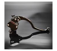 Leve Freno Frizione Pompa Freno Frizione Idraulica Pompa Freno Motocicletta Protezione Anticorrosione Adatta Frizione Universale Per Moto manopola frizione(R black)