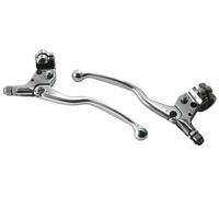 Leve Freno lunghe (x2) alluminio cromato, Motorino