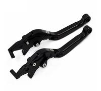 Leve frizione Compatibile Con Aprilia Per RS4125 2011 2012 2013 2014 2015 2016 2017 Leva Freno Frizione Regolabile CNC Per Moto Leve A Tamburo Anteriori E Posteriori(Black)