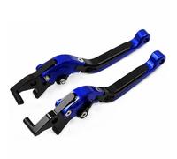 Leve frizione Compatibile Con Aprilia Per RS4125 2011 2012 2013 2014 2015 2016 2017 Leva Freno Frizione Regolabile CNC Per Moto Leve A Tamburo Anteriori E Posteriori(Black-Blue)