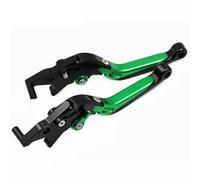 Leve frizione Compatibile Con Aprilia Per RS4125 2011 2012 2013 2014 2015 2016 2017 Leva Freno Frizione Regolabile CNC Per Moto Leve A Tamburo Anteriori E Posteriori(Green)