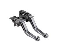 Leve frizione Compatibile Con Per Ninja250SL 2015-2018 Per Ninja250R 2008-2024 Leva Di Controllo Della Frizione Del Freno Regolabile CNC Per Moto(Silver)