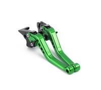 Leve frizione Compatibile Con Per Ninja250SL 2015-2018 Per Ninja250R 2008-2024 Leva Di Controllo Della Frizione Del Freno Regolabile CNC Per Moto(Green)