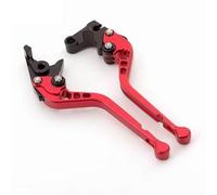 Leve frizione Compatibile Con Per Z900RS 2018 2019 2020 Leva Freno Frizione Regolabile Per Moto Leve A Tamburo Anteriori E Posteriori Maniglia(Red,177mm)