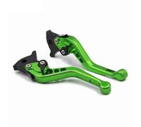 Leve frizione Compatibile Con Per ZX6R 2005-2006 CNC Moto Leva Freno A Tamburo Anteriore Posteriore Regolabile Frizione(Green,147mm)