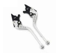 Leve frizione Compatibile Con R1250GS 2018 2019 Leve Freno A Tamburo Anteriori E Posteriori Per Moto Leva Pieghevole Regolabile Frizione Di Controllo(Silver,177mm)