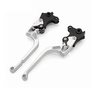 Leve frizione Compatibile Con S1000RR Per S1000R 2015 2016 2017 Moto CNC Leva Frizione Freno Regolabile A Tamburo Anteriore Posteriore(Silver)