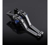 Leve frizione Compatibile Con Suzuki Per V-Strom 650 2004 2005 2006 2007 2008 2009 2010 Accessori Per Moto Leve Freno E Frizione Corte Regolabili CNC(Gray)