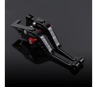 Leve frizione Compatibile Con Suzuki Per V-Strom 650 2004 2005 2006 2007 2008 2009 2010 Accessori Per Moto Leve Freno E Frizione Corte Regolabili CNC(Black-red)