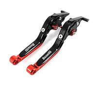 Leve frizione del freno moto, 1 paia CNC Alluminio 6 Position Pieghevole regolabile Pieghevole ACCESSORI ACCESSORI A MOTOGLICE Leve maniglia per Benelli BJ 500 300 302 BN 600i BN302 300 899 600 TNT300