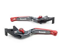 Leve frizione del freno moto, 1 paia CNC Alluminio 6 Position Pieghevole regolabile Pieghevole ACCESSORI ACCESSORI A MOTOGLICE Leve maniglia per Benelli BJ 500 300 302 BN 600i BN302 300 899 600 TNT300