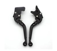 FZCSIMR Leve Frizione Freno Moto per Suzuki SV650 SV 650 SV650X 2016-2019 Impugnature Pieghevoli Estensibili Leva Freno Frizione Moto Frizione Freno Moto(Tutto Nero)