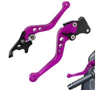 Leve Frizione-freno Per Moto - Set 2 Pezzi Regolabili Per Manubrio | Design Resistente Alla Ruggine, Costruzione Durevole Per Cambi Fluidi, Frenata Precisa | Compatibili Con Moto Da Strada, Sportive O