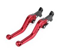 Leve Frizione Freno Per PIAGGIO Per GILERA Per NEXUS 500 Per CARNABY 125/200/250 Per Per Leve Freno Sinistro Destro Maniglie Controllo Moto Tirante Leva Freno Moto Leve Frizione(Red)