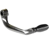 Leve frizione per moto Protezione per leve freno frizione in carbonio per moto Racing Street ZX10R Z750-800-900-1000(Brake Titanium)