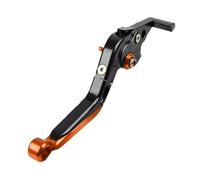 Leve frizione Per NT1100 Per DCT 2022 2023 Leve Freno Frizione Moto Manopole Manubrio Terminali Di Conversione Kit Leve Freno Frizione Moto(Black-Orange)