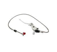 Leve frizione pieghevole idrauliche Cilindro schiavo Master 1200mm compatibile con CR CRF YZ YZF KX KXF 125 140 250cc Vertical Motorcycle(Silver)