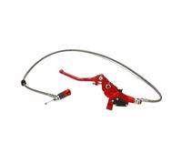 Leve frizione pieghevole idrauliche Cilindro schiavo Master 1200mm compatibile con CR CRF YZ YZF KX KXF 125 140 250cc Vertical Motorcycle(Red)