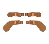 Leve in alluminio per controller Xbox per Elite Series 2, accessori da gioco in metallo con presa migliorata, per una facile installazione, per costruire, oro, argento, rosso, blu (argento)