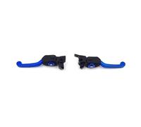 Leve per Frizione Per BREMBO 2014-2024 CNC Moto Frizione Maniglia A Leva Del Freno 1 Coppia In Lega Pieghevole 7 Marce Manubrio Regolabile Leva Freno Leve Frizione(Blue Set)