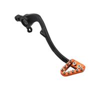 Leve per Frizione Per EXC Per EXCF Per XC Per XCF Per SX Per SXF 125-500 2023-2025 Leva Del Freno A Pedale Posteriore In Alluminio CNC Per Moto Leva Freno Leve Frizione(03 Black Orange)