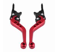 Leve Per Nrg Rosse - Maniglia del freno a doppio disco del motociclo Scooter universale per moto Modificata Lega di alluminio CNC Leva del freno a doppio disco Corno Regolabile GY6