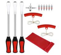 Leve per pneumatici, leva per cambio ruota automatico, strumento di riparazione multifunzione, per moto, bicicletta, camion, rimorchio, SUV, camper, officina, garage