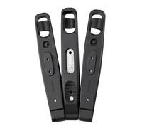 Leve per pneumatici mountain bike, 3 pezzi, impugnatura antiscivolo per la manipolazione, accessorio per riparazione bicicletta, base in polimero rinforzato a lunga durata con contorno ergonomico, kit