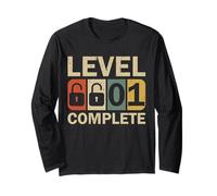 Level 1 Complete for Couples Funny 1st Wedding Anniversary Maglia a Manica