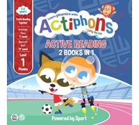 Level 1 Phonics with Lofty the Lion and his Actiphons friends: 'f' & 'ff' sound reading book: BWFC Active Reading adventures for ages 4-5 | Two energetic stories in one book | National Year of Reading