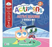 Level 1 Phonics with Lofty the Lion and his Actiphons friends: 'u' & 'r' sound reading book: BWFC Active Reading adventures for ages 4-5 | Two energetic stories in one book | National Year of Reading